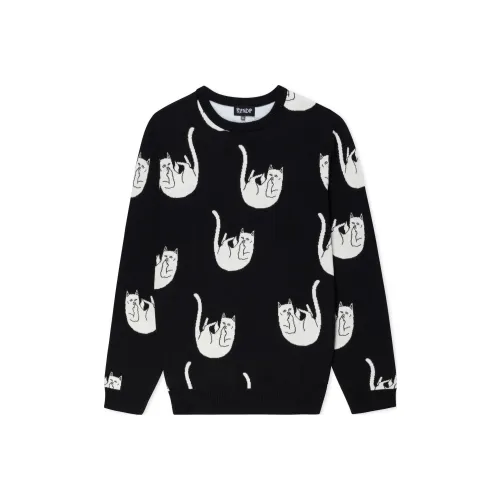 RIPNDIP Черный Унисекс Свитеры