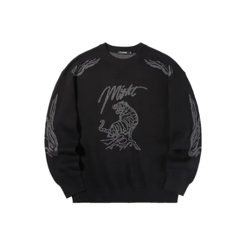 HLA JEANS Черный узор 04 Мужской трикотаж