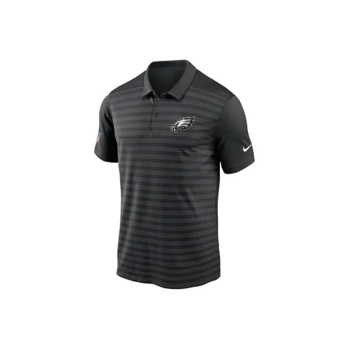 Nike x NFL Philadelphia Eagles Sideline Victory Polo Мужской Черный