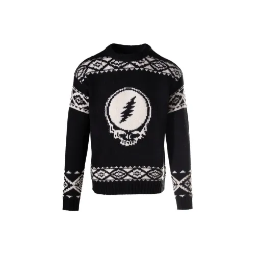 Schott N.Y.C. Черный Белый Мужские Свитера