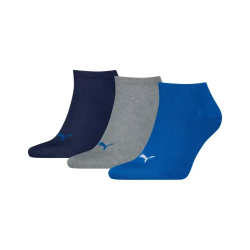 PUMA SNEAKER Наборы носков унисекс 3 упаковки синий серый смешанные цвета