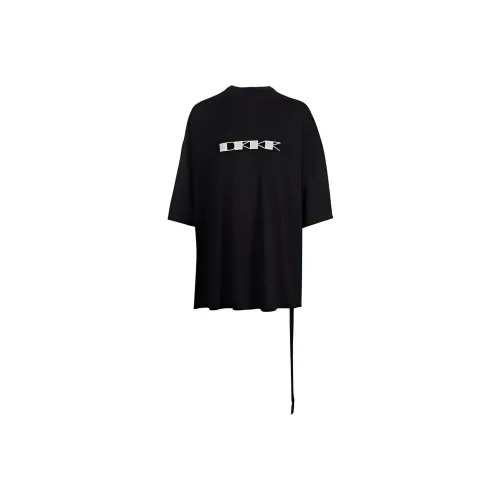 RICK OWENS совместная черная мужская рубашка T