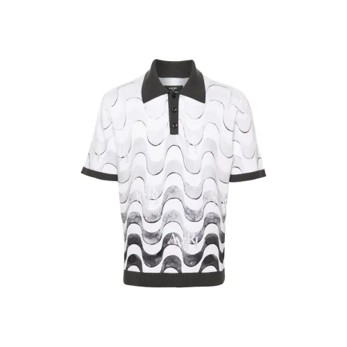 AMIRI Серый Мужская Поло