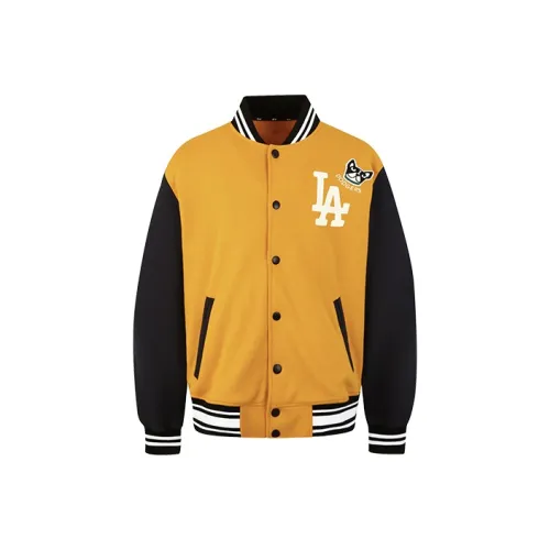 MLB Bark Monster LA Dodgers Желтая Унисекс Куртка