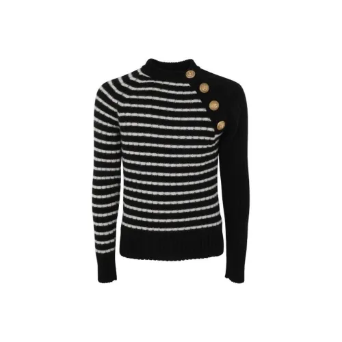 BALMAIN Черный Унисекс Свитеры