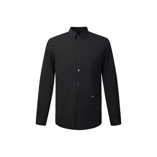 DIKENI Мужские черные рубашки