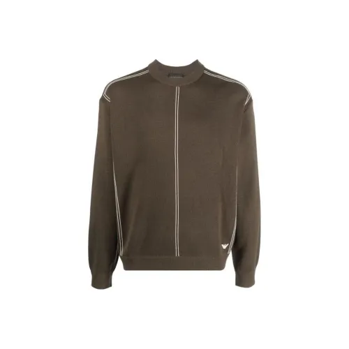 EMPORIO ARMANI Свитер Мужской Коричневый