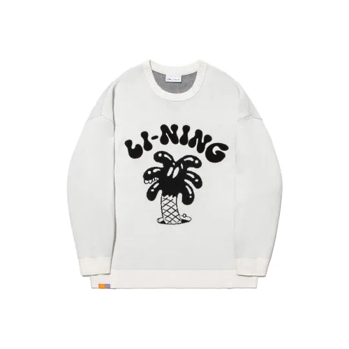 LINING Трикотаж Мужской Черный Белый