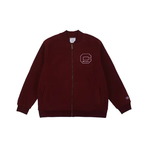 Champion Куртка Американская версия Унисекс Бордовый