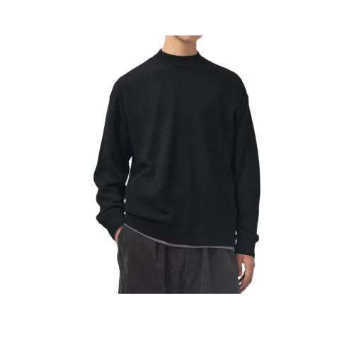 UNIQLO Черный Унисекс Свитеры