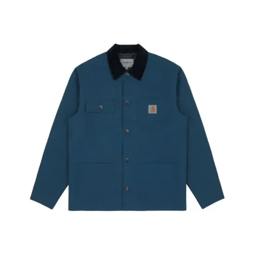 Carhartt WIP Blue Men's Jackets Кархартт WIP Синий Мужские Куртки
