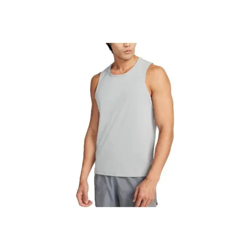 nike Серый Мужские беговые майки