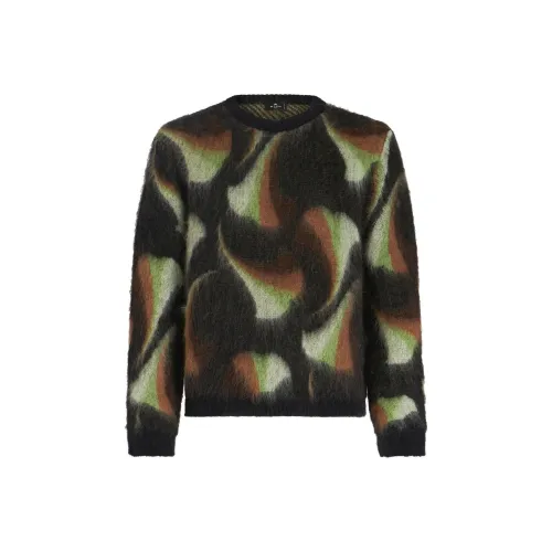 ETRO Черные Мужские Свитера
