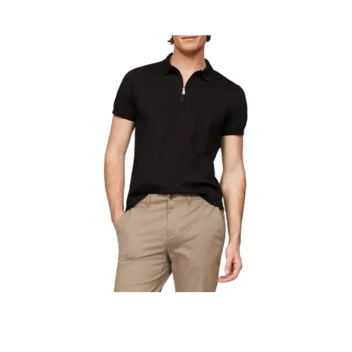 Tommy Hilfiger Polo Мужское Черное