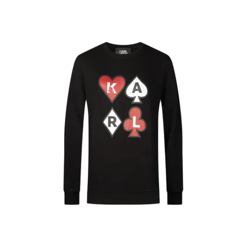 KARL LAGERFELD / Karl Lagerfeld Jeans Черные Мужские Толстовки