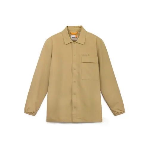 Timberland Рубашка Мужская Лакрица Желтая