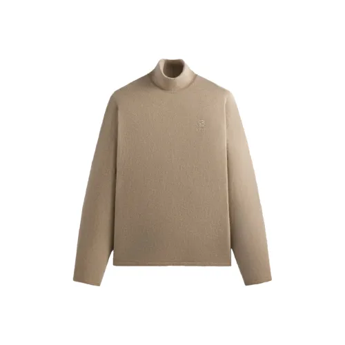 KITH x GIORGIO ARMANI FW24 Кашемировый свитер мужской хаки