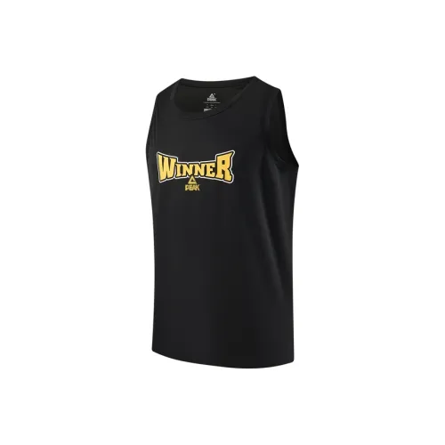 PEAK Basketball Culture Series Мужские майки черного цвета