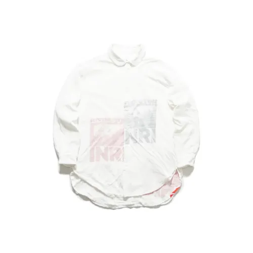 RRR 123 Белый Мужская Рубашка