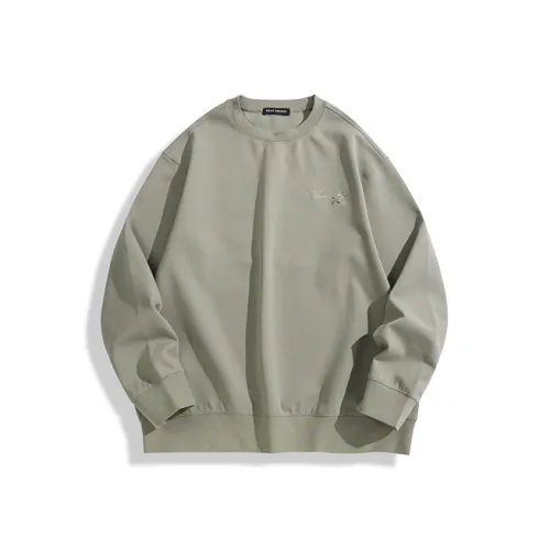 PEACEBIRD MEN Зеленый 1 Мужские Свитшоты