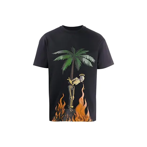 PALM ANGELS Черные Мужские T-рубашки