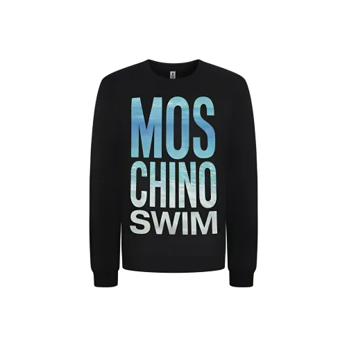 MOSCHINO Толстовка Мужской Черный