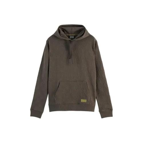 Scotch Soda FW24 Толстовка Мужской Кофейный