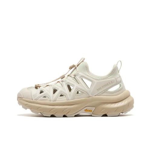 MERRELL Противоскользящая Водонепроницаемая и Дышащая Обувь для Трейкинга Унисекс Бежевого цвета