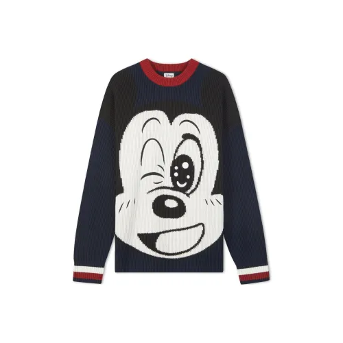 Tommy Hilfiger Tommy Hilfiger x Disney Co Branded SERIES Темно-синий Принт DW5 Унисекс Свитеры