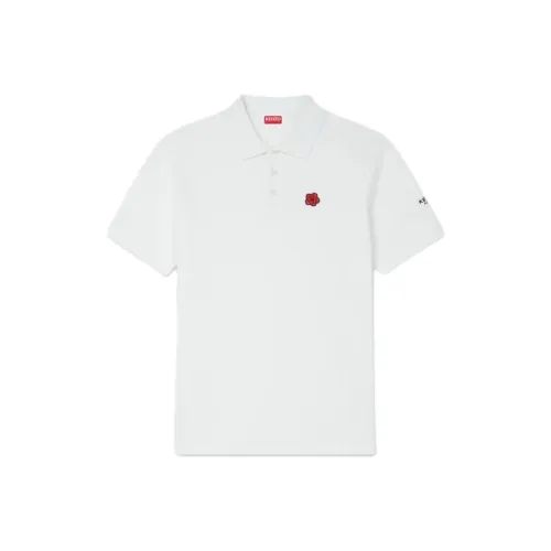 KENZO Серый Белый Мужская Поло