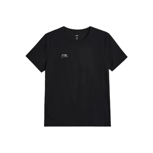 LINING Черная унисекс футболка