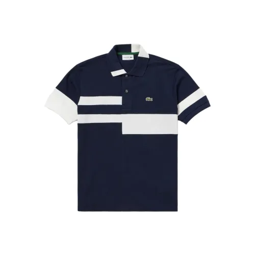 LACOSTE Поло Мужское Морской Синий