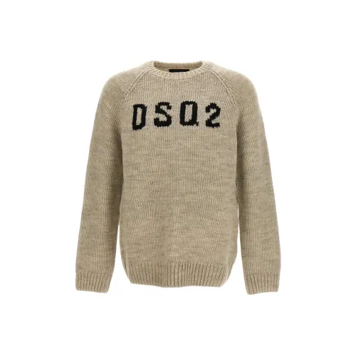 DSQUARED 2 Бежевые Мужские Свитера