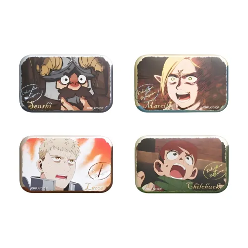 BILIBILIGOODS Maze Rice YUMMY Monster Collection Жестяные значки