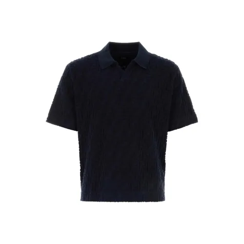 FENDI Поло Мужское Темно-синий