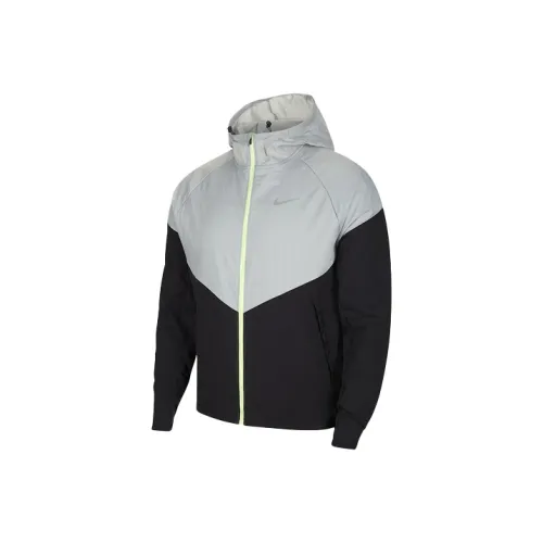 Nike Черный Серый Мужские Куртки