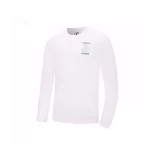 XTEP Pearl White Men's Sweatshirts