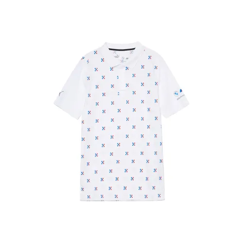 PUMA Белая Мужская Поло