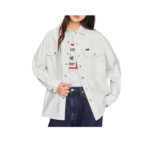 Lee совместный модель x have a good time Collection Рубашка Унисекс Айвори