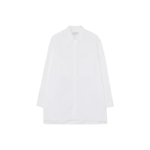 Yohji Yamamoto Белые Мужские Рубашки