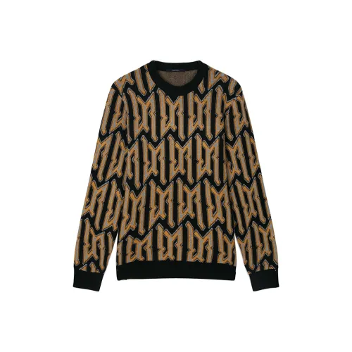 DAVID NAMAN Золотые Мужские Свитера