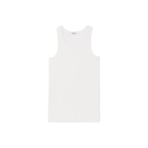 Sandro Хлопковый жилет без рукавов Мужской Белый