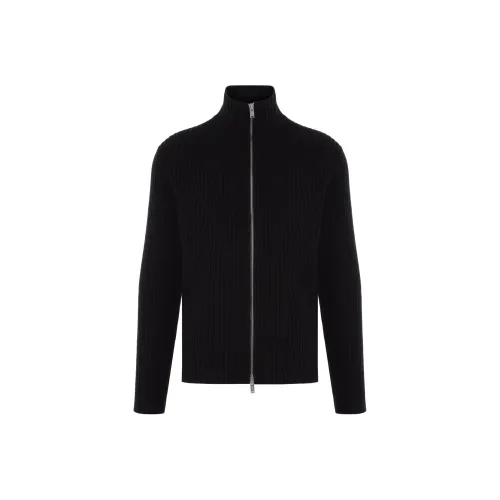 JIL SANDER Черный Мужской Трикотаж