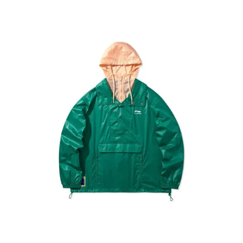 LINING Перечно-зеленый Мужская Куртка