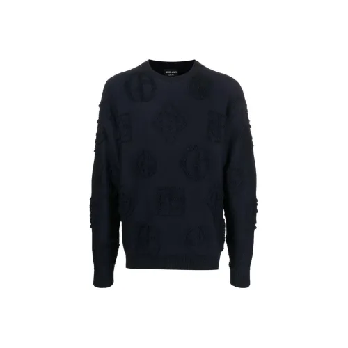 GIORGIO ARMANI SS23 Свитер Мужской Midnight Blue