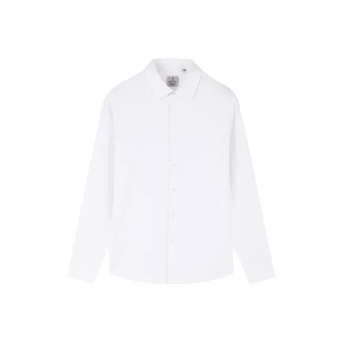 DIDIBOY Молоко Белый Мужская Рубашка