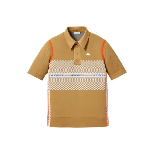 LACOSTE Collaboration Бежевая Мужская Поло