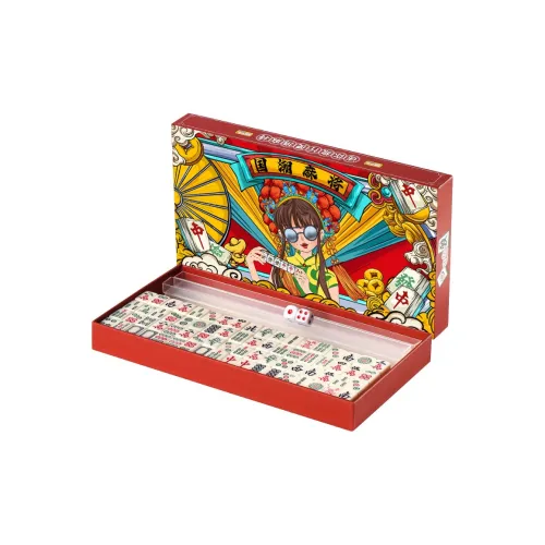 AZLCL Водонепроницаемый Китайский модный тренд Маджонг Портативный Мини Креативный Портативный Настольные игры