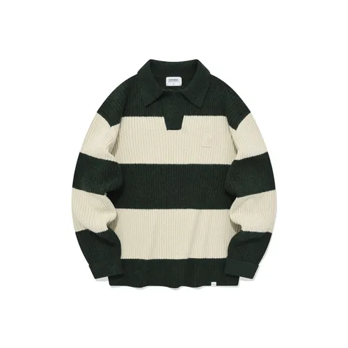 COVERNAT Зеленый Унисекс Свитеры
