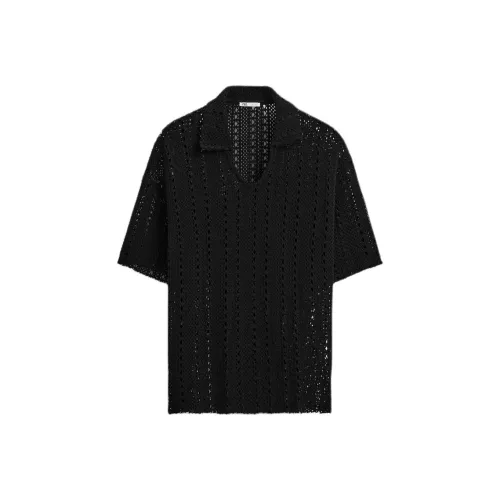 ZARA Мужская черная поло